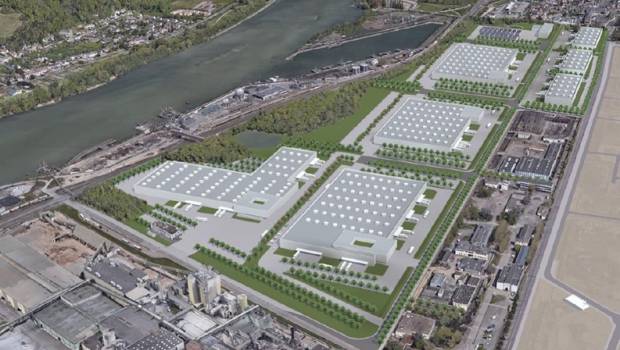 Reconversion du site de l'ancienne raffinerie de Petit Couronne