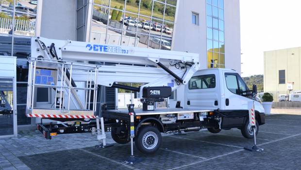 CTE fait évoluer son système de stabilité intelligent S3 sur ses camions nacelles