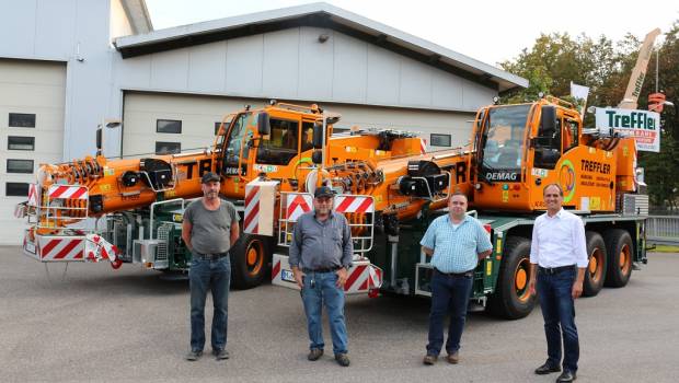 Trois nouvelles grues AC 45 City livrées