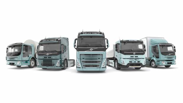 En 2021, la gamme Volvo Trucks  100% électrique