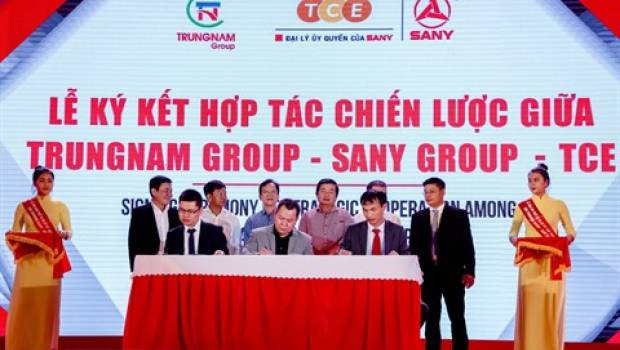 Grosse commande pour Sany au Vietnam