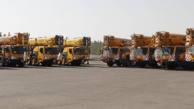 16 grues Demag pour ACT Crane