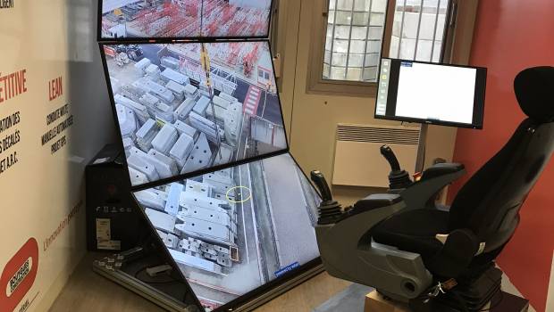 Lextan et Bouygues Construction explorent la conduite à distance et assistée d'engins