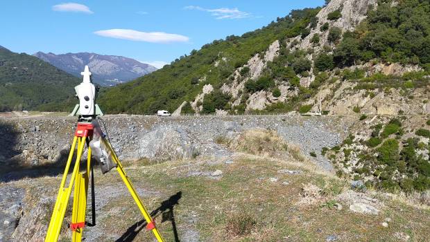 Sites ausculte le barrage de l’Alisgiani en Corse