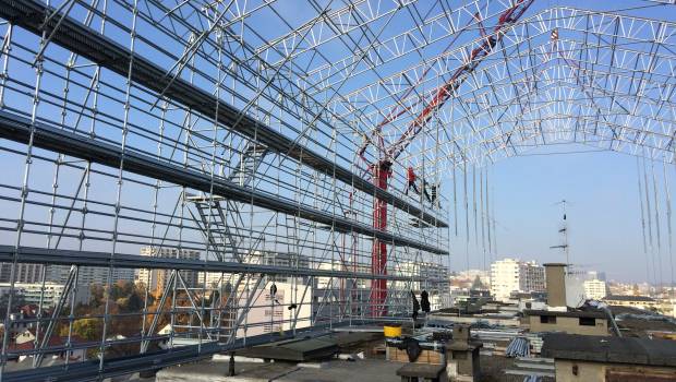 [Exclu] Les échafaudages parapluie à découvert