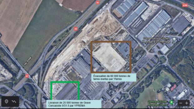 Yterres et Yprema : de l'évacuation de terres inertes à la livraison de matériaux