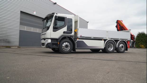 Palfinger carrosse le premier Volvo FE