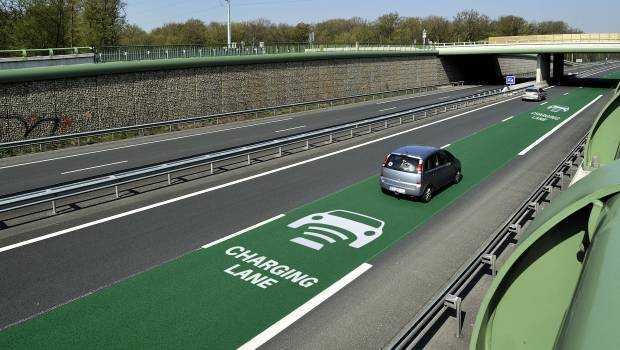 Un projet pilote de route à recharge électrique par induction en Allemagne