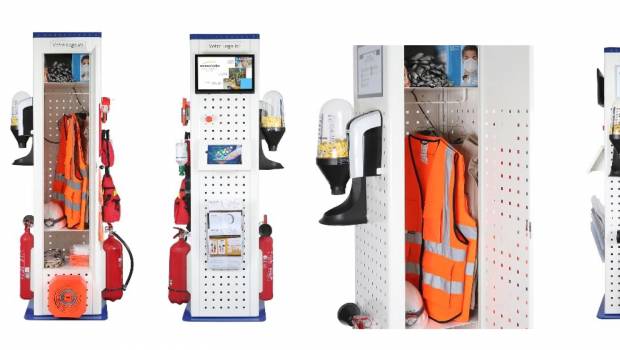 Un Totem prévention et sécurité chez Laprèv