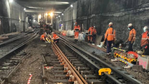 Travaux RR sur le RER