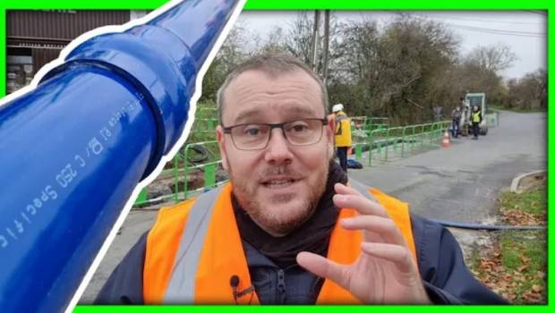 [vidéo] Un tuyau inédit posé à Bayeux : le BluForce RJ de TIFF