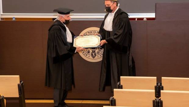 Amilcare Merlo décoré