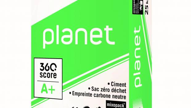 ECOPlanet® Prime, le ciment en sac à faible empreinte carbone