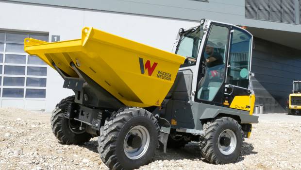 Wacker Neuson et ses 20 modèles de dumpers sur chenilles et sur pneus