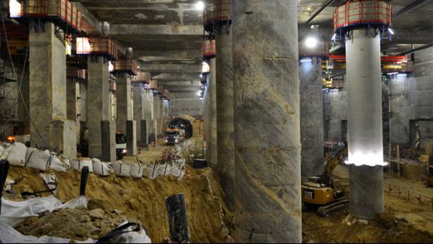 Chantier Eole : un vaisseau fascinant émerge des profondeurs du CNIT