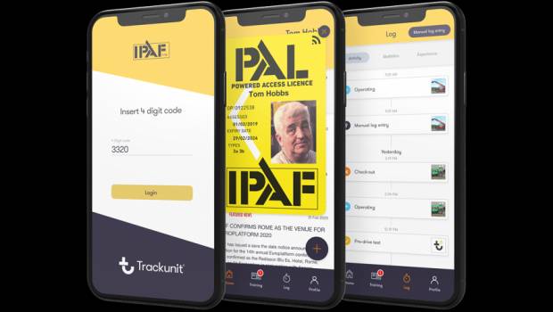 Élévation : Trackunit connecte l’opérateur à l’IPAF