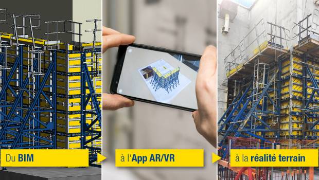 Doka : le Bim au service du chantier grâce à une application réalité augmentée