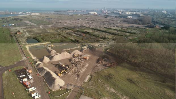 Colas Environnement lance la deuxième tranche de dépollution de l'ancienne raffinerie de Dunkerque