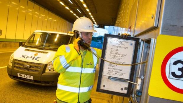 Au Royaume-Uni, Spie sécurise le tunnel de Meir sur l'A50