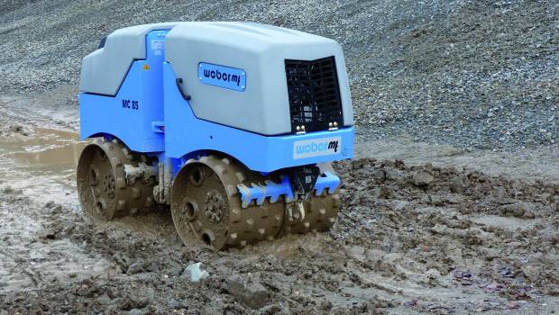 Un nouveau rouleau de tranchée Webert MT pour compactage exigeant