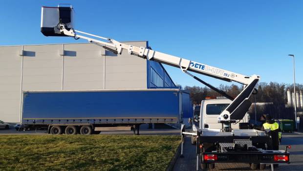 Les nacelles sur porteur CTE B-LIFT 20 JHV séduisent en Pologne