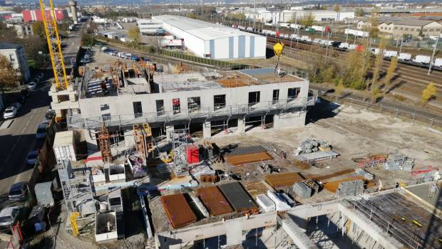 SNCF Réseau : le centre de formation de Saint-Priest sort de terre