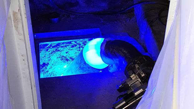 Réhabilitation : sous un trait de lumière bleue