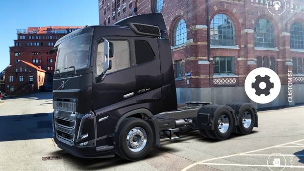 Volvo Truck Builder ou la réalité augmentée