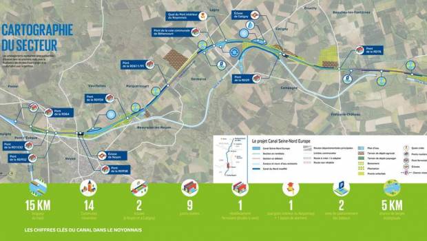 Canal Seine-Nord Europe : Egis maître d'oeuvre des écluses