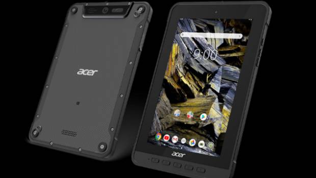 Les tablettes semi-durcies Acer Enduro à l'épreuve des chantiers