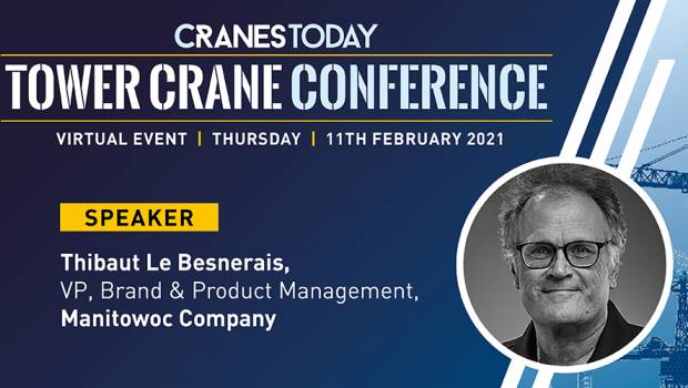 Thibaut Le Besnerais annoncé à la Tower Crane Virtual Conference