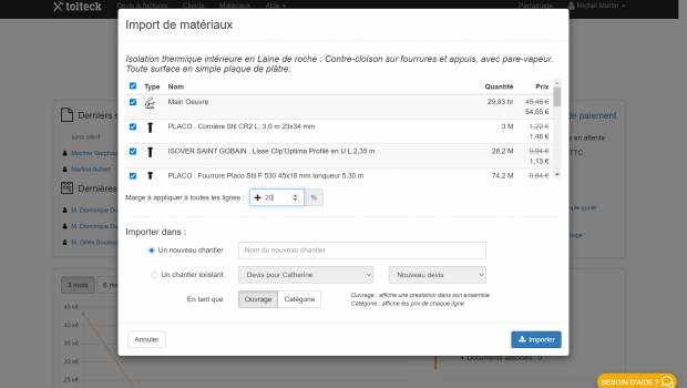 Synergie entre Tolteck et Solu+ pour les artisans du bâtiment