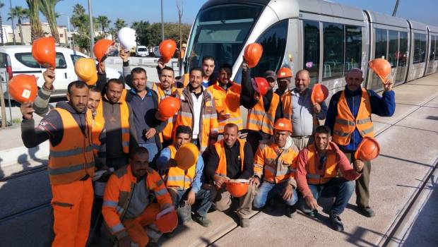 Colas Rail rempile au Maroc