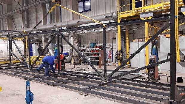 FlexiMalle : un prototype de conteneur pour les éléments bois préfabriqués