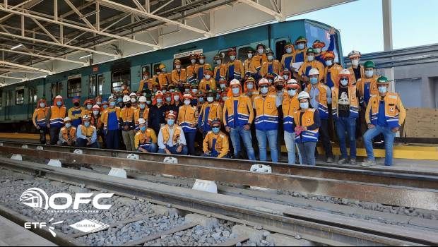 Livraison du dépôt de maintenance Vespucio Norte au Chili