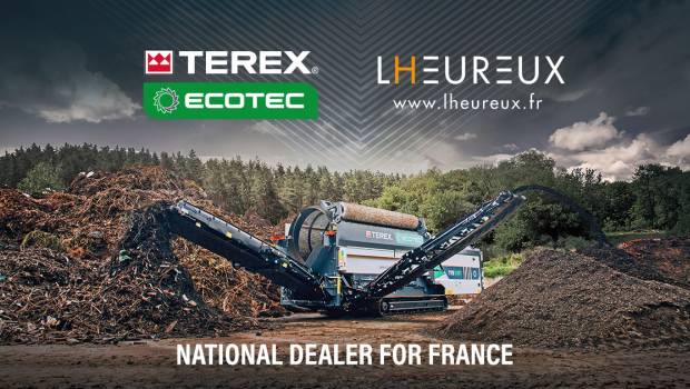 Lheureux distributeur exclusif de Terex Ecotec en France