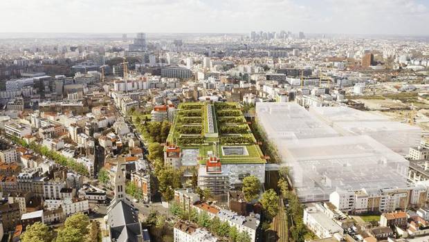 Renzo Piano signe le campus hospitalo-universitaire Saint-Ouen Grand Paris-Nord
