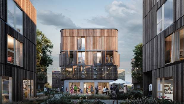 Ile-Saint-Denis : le groupement Pichet-Legendre signe l'achat du terrain du Village des Athlètes