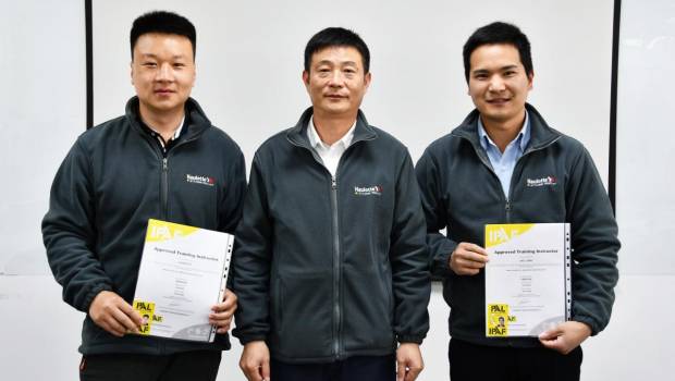 Deux nouveaux instructeurs IPAF à Haulotte Shanghai