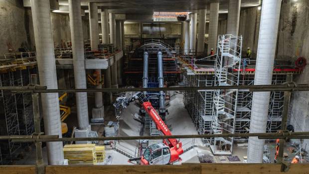 A la sainte Coline, tunnelier se discipline !