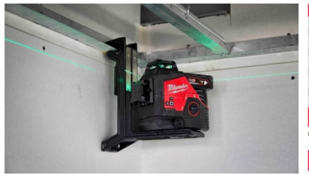 Milwaukee lance une nouvelle gamme de lasers