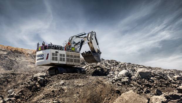 R 9600 : pelle minière Liebherr nouvelle génération