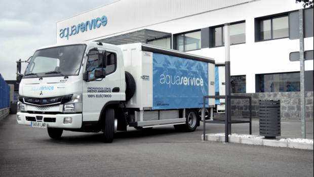 Le Fuso eCanter fait ses débuts en Espagne