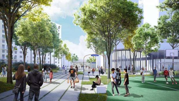 La transformation du quartier de la Pierre plate à Bagneux assurée par...