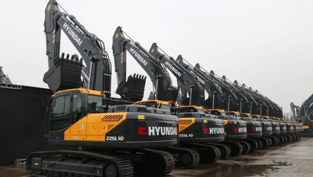 Hyundai CE remporte une colossale commande en Chine