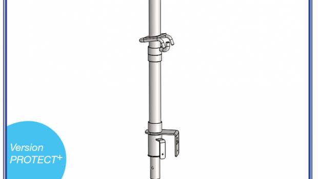 Batiroc Protect  lance un potelet de sécurité multidirectionnel
