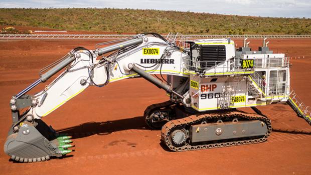 Les pelles Liebherr R 9600 performent en Australie