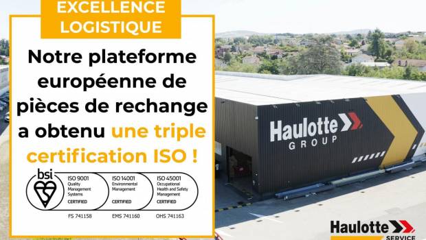 Nouvelles certifications pour Haulotte