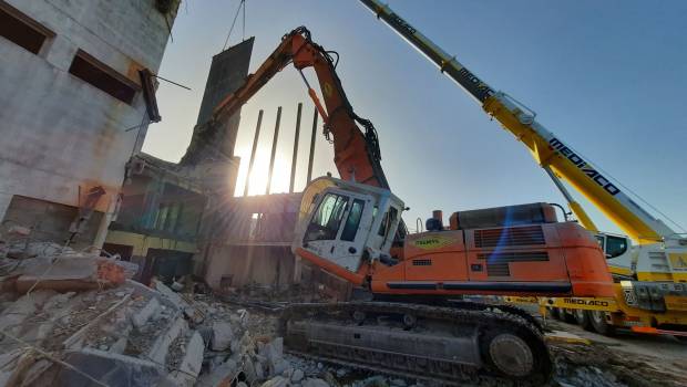 Déconstruction scolaire à Montbéliard