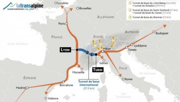 2,5 milliards supplémentaires pour le Lyon-Turin